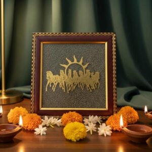 URA Wall decor frame 7 horse