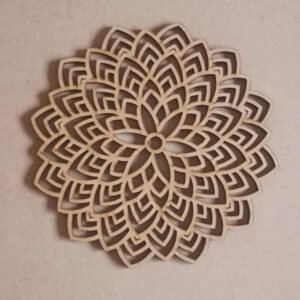 URA Mandala cutout 8" x 4mm thickness