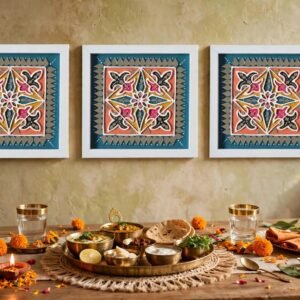 URA Lippan art combo pack of 03 frames