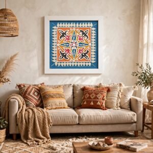 URA Lippan art wall decor frame
